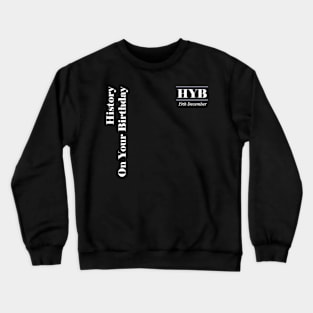 December 19th Crewneck Sweatshirt